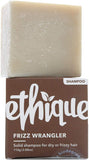 Ethique Eco-Friendly Solid Shampoo Bar for Dry or Frizzy Hair, Frizz Wrangler - Sustainable Natural Shampoo, Soap Free, pH Balanced, Vegan, Plant Based, 100% Compostable & Zero Waste, 3.88oz