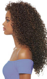 DOMINICAN CURLY BUNDLE HAIR (1B Off Black) - Outre Batik Quick Weave Synthetic Half Wig