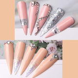 Makartt Poly Nail Extension Gel, 15ML Nude Nature Nail Extension Gel with Slip Solution Nail Art Equipment Set for Beginner or Nail Technician P-88