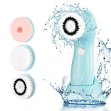 Facial Cleansing Brush, 3 in 1 Waterproof Facial and Body Massager Brush, Professional Electric Face Brush for All Skin Exfoliating Deep Cleansing