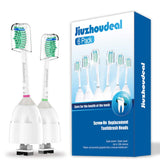Replacement Toothbrush Heads for Phillips Sonicare E-Series HX7022, Replacement Brush Heads Compatible with Sonicare Essence, Elite, Advance, CleanCare Electric Toothbrush, 6 Pack