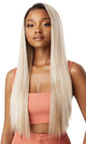 Outre LACEFRONT COLORBOMB Loose Straight Salon-Quality Colors Premium High Heat Resisitant Synthetic, Celebrity Baddies & Social Media Influencers Flaunting - KOURTNEY (3DRFF AMBER BLONDE)