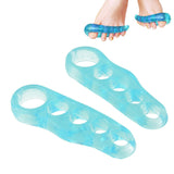 Toe Separators and Toe Straightener for Relaxing Toes for Pedicure Men and Women - Toe Stretchers, Straightener, Alignment, Spreaders and Spacers -Quickly Alleviating Pain After Yoga and Sports