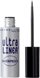 Maybelline Ultra Liner Liquid Waterproof Eyeliner, Black [301], 0.25 oz (Pack of 12)