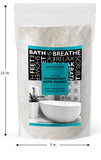 100% Pure RAW Magnesium Bath Flakes 3 LB Large Bulk Resealable Pack - Muscle Relaxing Organic Salts Mg Chloride, Mineral Soak for Restless Leg Syndrome, Cramps, Stress Relief, Headaches, Joint Pain.