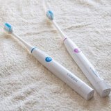 ReDISEN Set of 2 Electric Toothbrush Sonic for Adults and Teens (2 Blue)