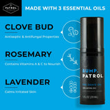Bump Patrol Pre-Shave Oil for Men with Natural Essential Oils - Smooth Shave, Softer Skin - 1 Ounce - Pack of 4
