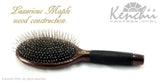 Kenchii Beauty -Large Metal Pin Bristle Brush w One-Piece Maple Body Pro Stylist KEPB-L