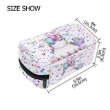 Cream Magic Unicorn Toiletry Bag Cosmetic Bag Organizer Make Up Bag