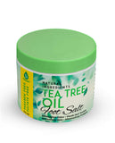Pursonic Foot Spa Massager with Vibrating Bubbles & Tea Tree Oil Foot Salt Scrub with Epsom Salt 10oz Gift Set, Melts Away Stress and Revitalizes Tired Feet (Warming Function)