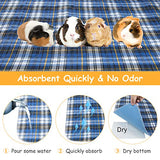 Geegoods Guinea Pig Cage Liners Guinea Pig Bedding Washable &Air Dried Pee Pads