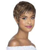 Vivica A. Fox (Davida) - Heat Resistant Fiber Full Wig in JET BLACK