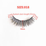 Magnetic Eyeliner and Lashes Magnetic Eyelashes Kit [3 Pairs] with Tweezers.No Glue Reusable Silk False Lashes, Easier To Use Than Traditional Magnetic Eyelashes. (018)