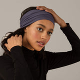 BLOM Beau Tie Adjustable Headband. for All Head Sizes. Tie Up Head Wrap Headband for Sports, Running, Yoga, and Fashion.