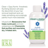 Clean + Easy Numb- Anesthetic Numbing Solution 4 oz