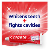 Colgate Sparkling White Cinnamon Toothpaste with Fluoride - 6 ounce (6 Pack)