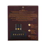 NuParfums Black is Black Select Pour Homme Eau De Toilette Spray, 3.4 Ounce