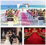 BESKIT 3000 Pieces Rose Petals Artificial Flower Silk Petals for Valentine Day Wedding Flower