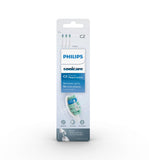 Philips Sonicare HX9023/65 Genuine C2 Optimal Plaque Control Toothbrush Head, 3 Pack, White
