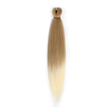 8 Packs Pre-Stretched Braiding Hair 20" Braids Professional Synthetic Hair for Crochet Twist (20", T27/613)