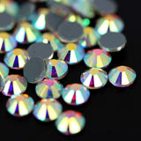 Facerain Flatback Hotfix Rhinestones Crystal AB Glass Stones SS3-SS40 288pcs(SS30)