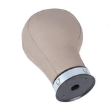 L7 Mannnequin Water Repellant Canvas Cork Block Head Manequin Head for Wig Making Display Styling Head With Mount Hole (23)