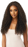 Outre LACEFRONT PERFECT HAIR LINE Glamorous Curly Wave Fully Hand-Tied 13”x 6” Frontal HD Baby Hair Transparent Lace Easy-to-Style Heat Friendly - YVETTE (613)