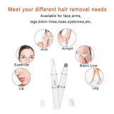 Ear and Nose Hair Trimmer Clippers - Electric Painless Eyebrow Trimmer for Women &Men - 4 in 1 Lightweight Waterproof,Perfect Gift for Wife,Husband, Girlfriends, Brothers,mom,Father
