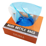 Romlon Tattoo Bottle Bags, Disposable 250pcs/box Tattoo Bottle Covers Sleeves Squeeze Bottle Bag Sleeves Barrier Supplies for Tattoo Accessories Tattoo Kits Blue