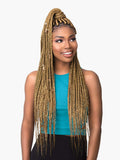 [MULTI PACKS DEAL] SENSATIONNEL AFRICAN COLLECTION KANEKALON AQUATEX PRE-LAYERED SYNTHETIC BRAID 48" / WATER-REPELLENT - 3XRUWA (2PACK, 1B Off Black)