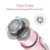 Facial Hair Remover, Painless Efficient & Precise Electric Facial Hair Epilator for Women, IPX6 Waterproof Facial Hair Trimmer Facial Shaver for Cheeks, Lips, legs, Underarms&Bikini