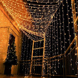 Magictec 300 LED Curtain String Light, 8 Lighting Modes Fairy Twinkle String Lights