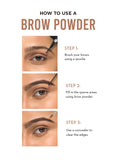 Sugar Cosmetics Arch Arrival Brow Powder - 01 Jerry Brown (Dark brown for Brown to Dark Brown Hair)Adds Volume, Long lasting, Easy to use