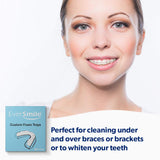 EverSmile Custom Foam Trays - Use With WhiteFoam & OrthoFoam. Cleans & Whitens Orthodontic Appliances & Teeth (2 Pack)