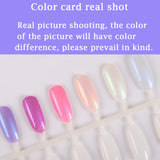 Vtrem Magnetic Nail Polish Kit 6 Colors 3D Cat Eye Gel Nail Polish Set 15ml with Free Magnet Sticks - Long Lasting Soak Off UV LED Gel