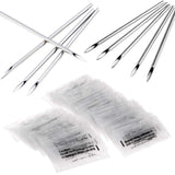 Ear Nose Piercing Needles-Unihubys 50 Pcs Piercing Needles Mixed Sizes 12G 14G 16G 18G and 20G Disposable Packaging Body Piercing Needles for Piercing Kits Piercing Supplies (50pcs)