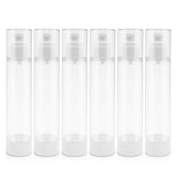 TrendBox 120ml / 4oz Airless Vaccum Pump Travel Bottles for Lotions, Cream - 6 Pack