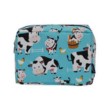 Cow in Town NGIL Large Cosmetic travel Pouch