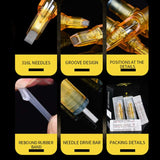 YILONG Tattoo Cartrudge Needles Professional Disposable 20pcs Tattoo Cartridge Needles for Tattoo Machine And Tattoo Supplies(RM) (2400124-5RM)