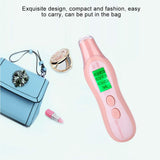 LCD Digital Skin Analyzer, Skin Analyzer Moisture Water Oil Monitor for Skin Care, High Sensitive Facial Skin Tester USB Digital Measuring Device for Home Traveling Beauty Salon SPA Girls Women(pink)