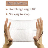 18'' 200 Pack Black Hair Nets Invisible Elastic Edge Mesh Breathable Bun Hair Nets Reusable Nylon Hair Nets For Ballet Bun (Black-200 pack)