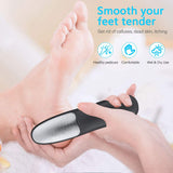 Foot File,Foot Scrubber Callus Remover for Feet, Double Sided Pedicure Tools for Foot Cracked, Dead Skin & Calluses