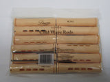 Perm Rods Jumbo Sandy/Beige Lot of 12 Dozen