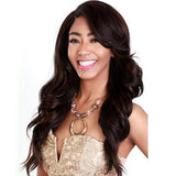 Zury Sis Royal Pre-Tweezed Part Swiss Lace Front Wig - AURA (Color: Som RT Lily Purple)
