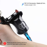 STIGMA Professional Rotary Slider 8W Motor Tattoo Machine Gun DC 5.5 Connected Slient for Tattoo Artists Black M625-1