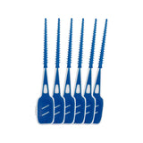 Triple Bristle Dental Picks | Interdental Toothpicks | Safely Removes Food Debris & Stimulates Gums | Gentle Clean | Removes Plaque & Fights Bad Breath | 40 count per pack | 6 pack