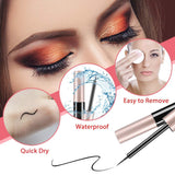 10 Pairs Magnetic Eyelash With Eyeliner, Reusable False Lashes Set , No Glue Needed