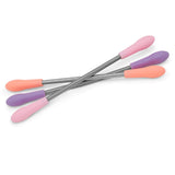 Facial Hair Removal for Women - Twist and Roll Stainless Steel Spring Tweezer Threading Tool Gently Removes Mens Womens Girls Facial Hairs on Upper Lip Chin Cheeks Neck Forehead. Colors Will Vary.