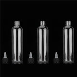 Tattoo Pigment Ink Bottle, 3pcs 250ml Empty Plastic Bottles Green Soap Clear Bottle Supply Tattoo Art Beauty Tool