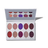 Morphe x Jaclyn Hill Eyeshadow Palette - Bling Boss - Super-Pigmented Eyeshadows - Epic Jewel Heist of 10 Creamy Eyeshadows - A Palette of Matte and Metallic Eyeshadows
